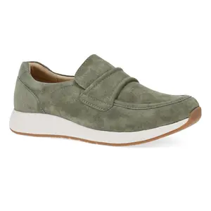 Clementine Olive Nubuck