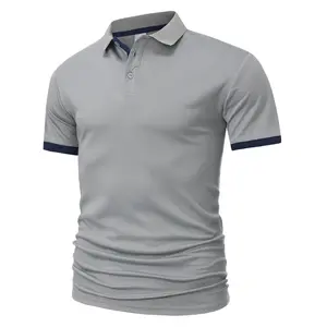 Classic men’s short-sleeve polo shirt, offering a premium feel for everyday wear, workwear, or gifts for blue-collar men.