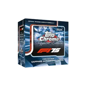 2025 Topps Chrome Formula 1 Sapphire Edition Hobby Box