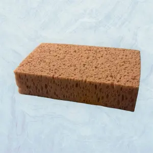 Light Brown Honeycomb XLarge Sponge for Car Wash 9x5x3 Inches Ideal for Effective Car Cleaning Versatile and Spotless Vehicle Maintenance
