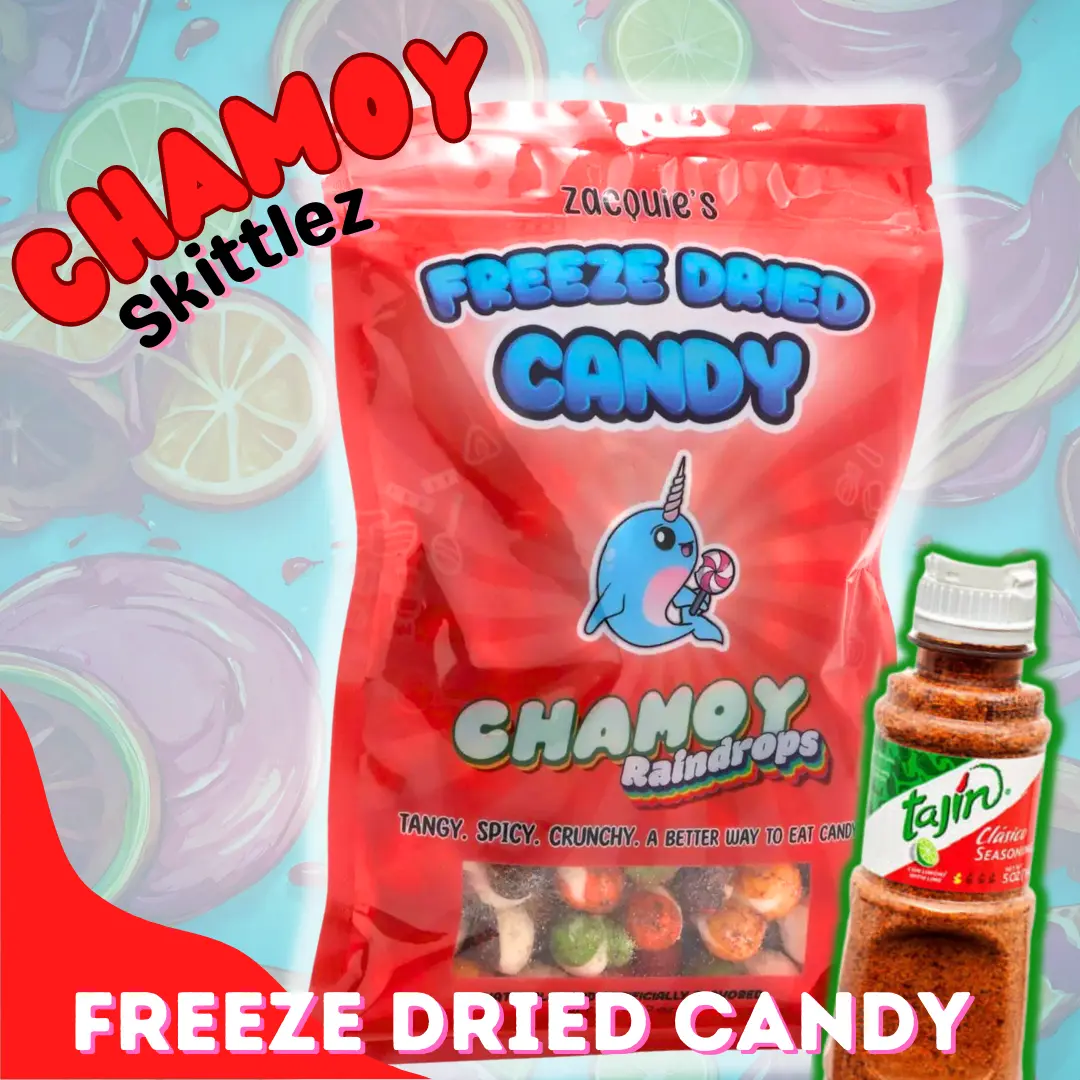 Chamoy Raindrops (Freeze Dried Candy)