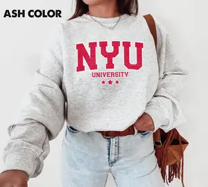 [Sale Up To 25%] Vintage New York College Style Graphic Tee, Retro University Shirt, Classic Campus Aesthetic Outfit, Unisex Streetwear Apparel