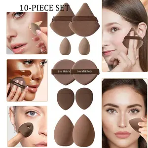 50/30/20/10pcs Makeup Sponge Set, Professional Beauty Blender, Ultra Soft Concealer Sponges, Face Makeup Tool for Foundation, Powder, Lotion