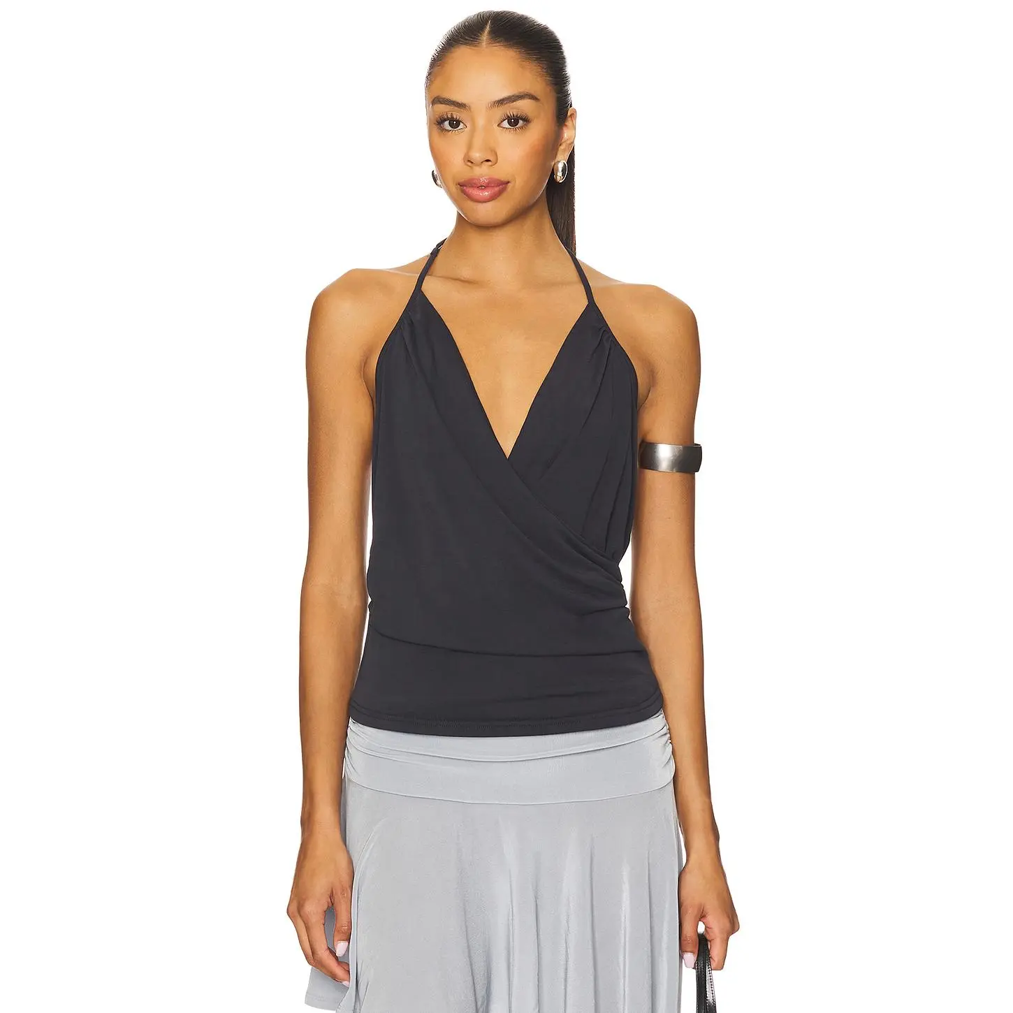Geel Julian Halter Top in Onyx