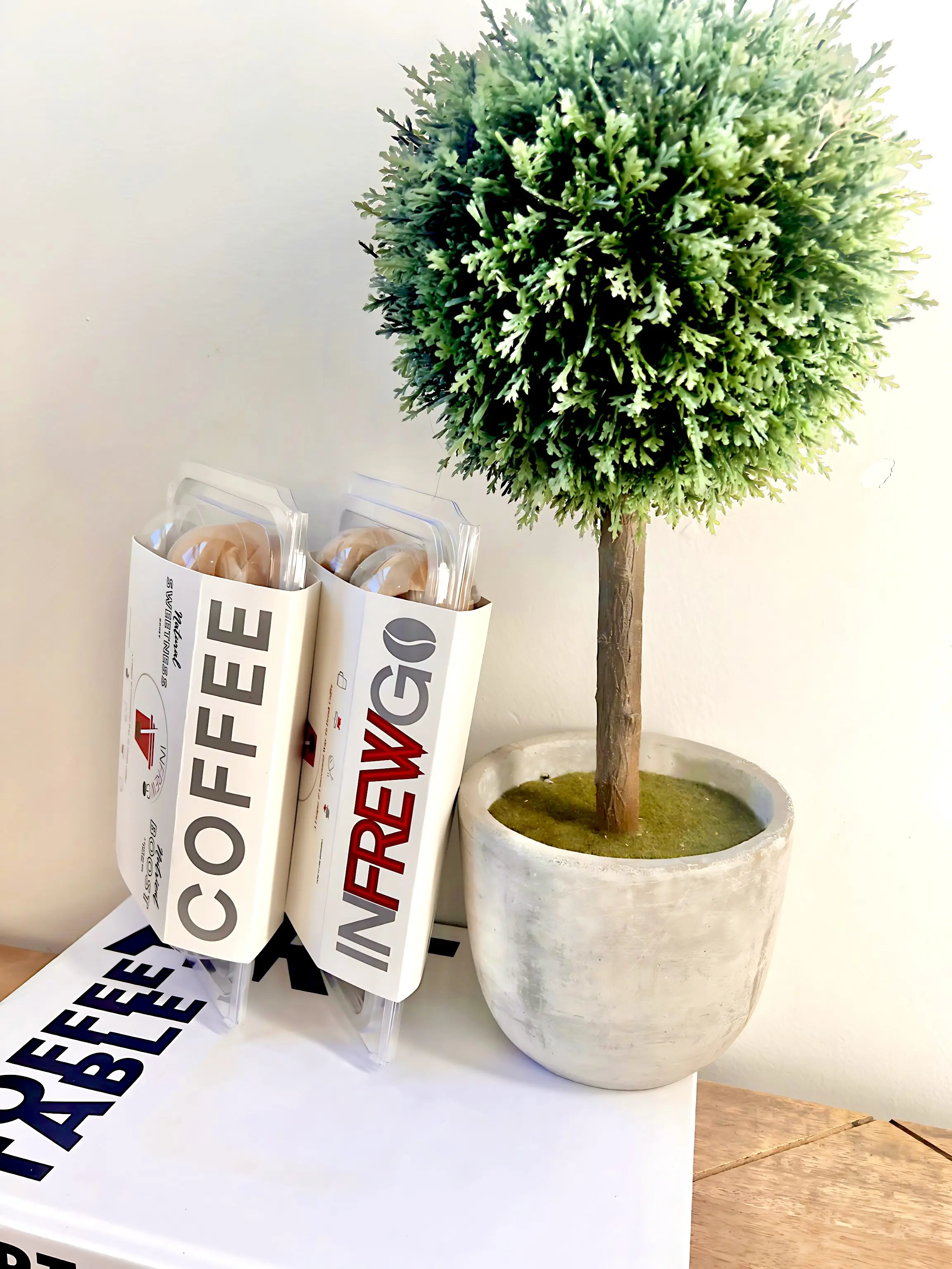 Infrewgo Instant Dissolvable Coffee Pop- 8 Pack