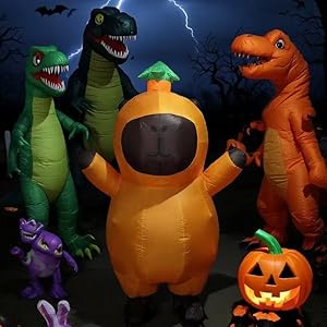 Capybara Inflatable Costume Adult, Funny Inflatable Costumes Blow up Suit Costumes for Adult,Party Cosplay Halloween Costumes
