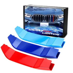 iJDMTOY Exact FitM-Color Grille Insert Decoration Trims For 2020-up BMW G06 X6 w/ 6-Beam Kidney Grills