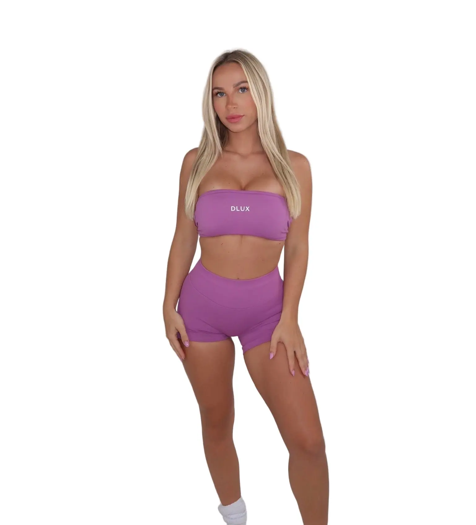 Flex Shorts - Plum