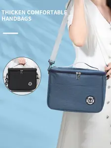 Large Capacity Insulated Lunch Bag, Crossbody Picnic Backpack, Handheld Bento Box, Outdoor Meal Container, Single Pack Ice Cooler