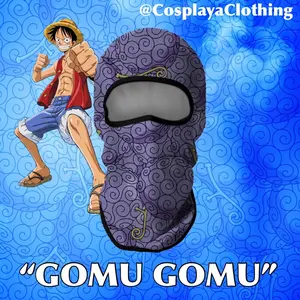One Piece Devil Fruit Ski Mask Shiesty Cotton