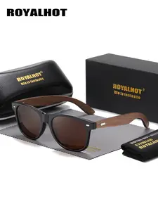 RoyalHot 1 Piece Unisex Full Frame Sunglasses,Square Frame Sunglasses UV400 Simple design