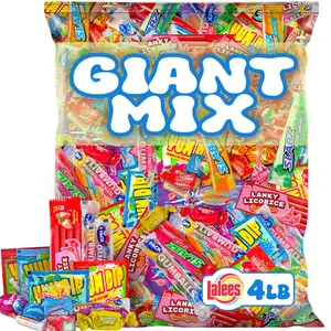 Bulk Candy Assortment - 4 Pounds - Candy Variety Pack - Assorted Candies for Birthday Parties, Schools, Camps