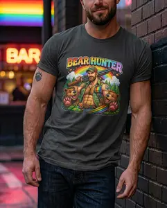 X Collection: Bear Hunter Tri-Blend Graphic Tee