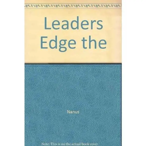 USED Book - The Leader's Edge: The Seven Keys to Leadership in a Turbulent World by Burt Nanus (Hardcover) - english