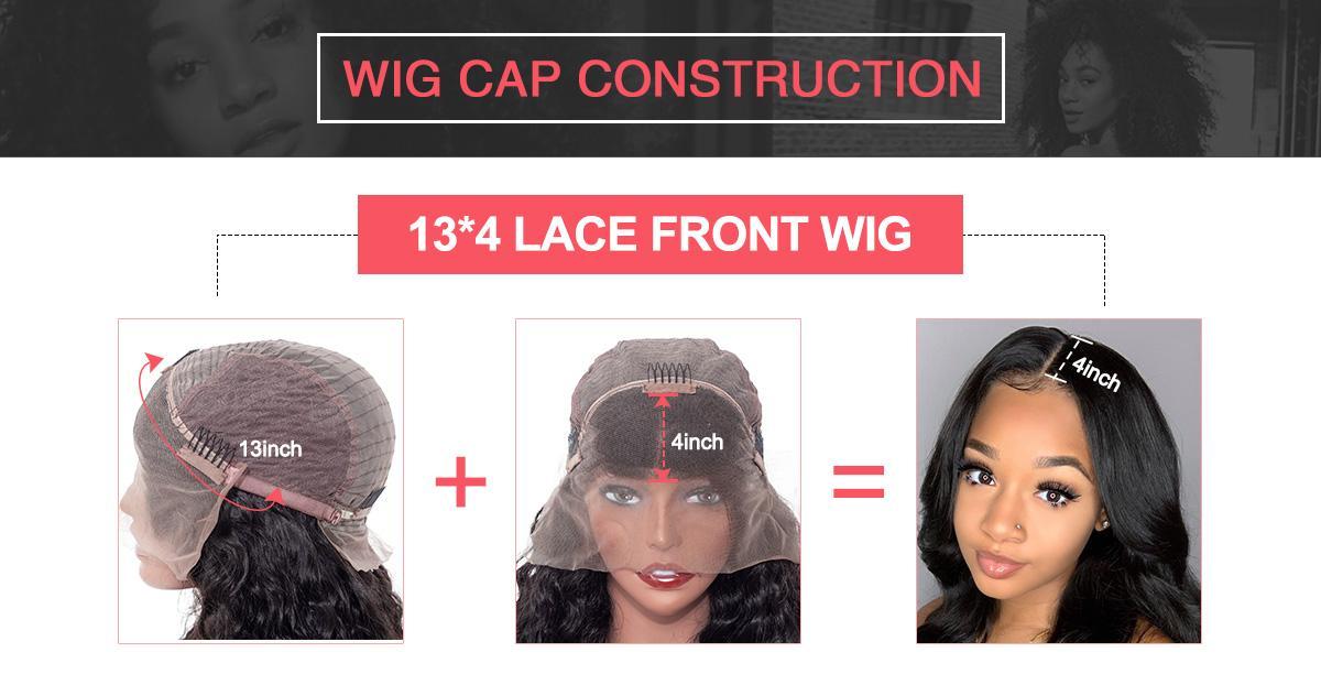 ISEE Straight 13*4 Transparent Lace Front Wigs Pre-Plucked Human Hair Wig in Natural Black Color #SpringStatements