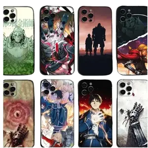 Anime F-Fullmetal A-Alchemist Brotherhood Compatible with iPhone 11, 12, 13, 14, 15, 16, 17 & more – check our available sizes
