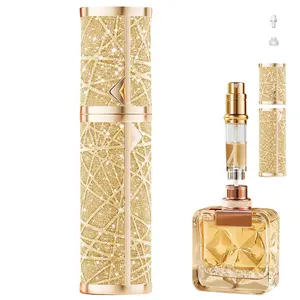 Perfume Travel Refillable Bottle — 5ml Portable Atomizer, Bottom Fill Cologne Sprayer, Pocket Size for Travel & Daily Use、Business