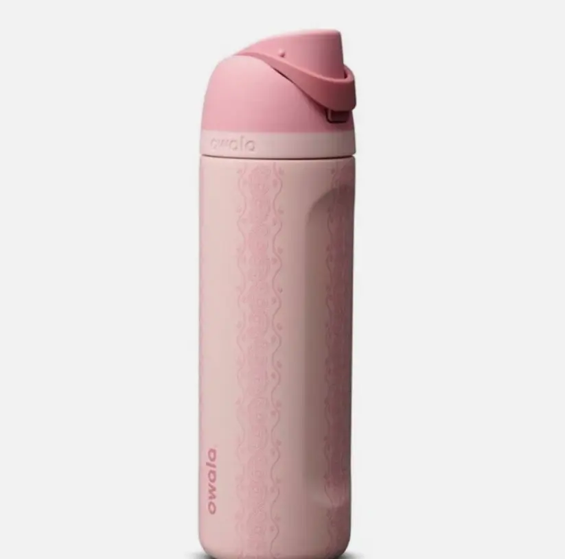 ️ Owala FreeSip 24oz 32oz Painted Canyon Water Bottle Insulated Stainless Steel Tumbler with Straw Leak Resistant Travel Cup