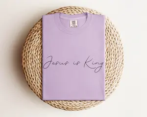Jesus Is King Comfort Colors Tee