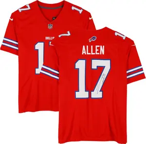 Josh Allen Buffalo Bills Autographed Nike Red Limited Jersey - Fanatics Authentic Certified