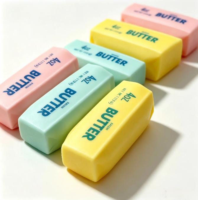 Crunchy Butter Squishy Cheese Sticks Toy,Slow-Rebound Stress Relief Toy Building Blocks,Cute Soft Sensory Toy, Relaxing Desk Toy Squeeze Toy Stress Relief Desk Toy For All Ages,Stress Relief Gift