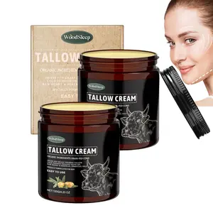 Moisturizing Beef Tallow Skin Care Cream, Hydrating Body Cream, Body Skin Care Product for Daily Use, Body Care Moisturizer for Women & Men, Body Skincare, Moisturizing Lightweight