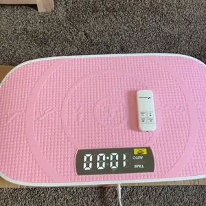 Product Review of Merach Vibration Plate Exercise Machine with Lymphatic Drainage Feature Compact Design for Full Body Workout Max User Weight 400LBS Home Gym Equipment from A**