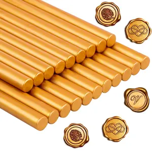 Sealing Wax,  20 count Wax Seal Sticks, Glue  Sealing Wax for Wax Seal , Letter Wax Seal and Crafts ()