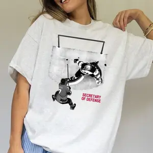 Connor Hellebuyck Vintage Shirt, Secretary of Defense Cotton Unisex T-Shirt (Sweatshirt, Hoodie)