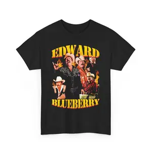 Edward Blueberry Lalo Mora Vintage Retro Unisex T-Shirt HG0042
