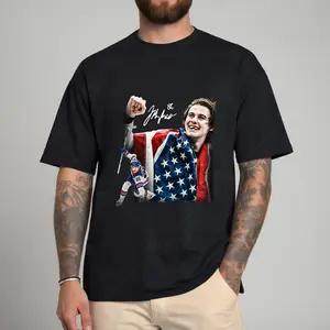 Jack HUGHES "GOLDEN GOAL" Tee, Team USA T-Shirt, Witer OlympicShirt, Giff for Fan