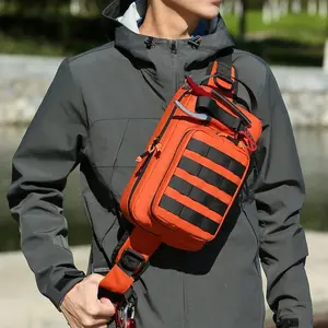Tactical Shoulder Tackle Bag - Lightweight Fishing Backpack for Storing Fishing Gear, Ideal Father's Day Gift for Men
