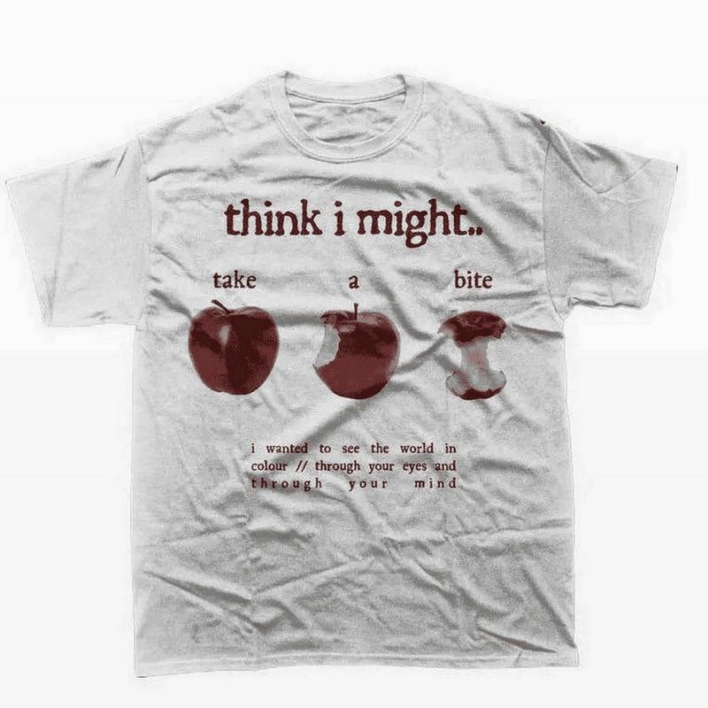 Think I Might Take A Bite Beabadoo T-shirt Premium Cotton Tee Timeless Cotton Tee Modern Unisex Soft Daily Unisex Basic