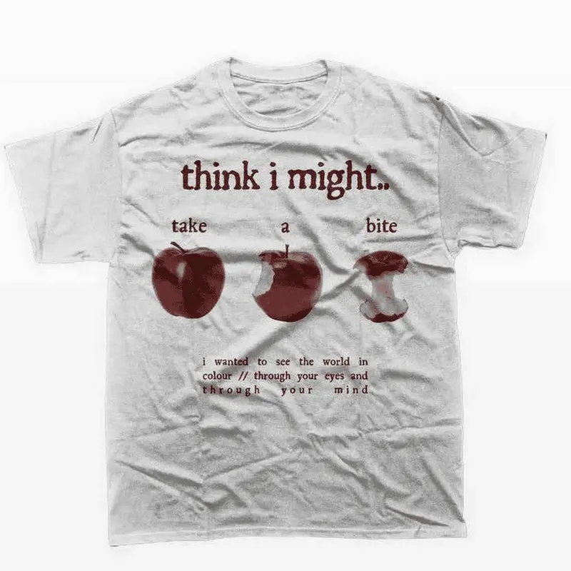 Think I Might Take A Bite Beabadoo T-shirt Premium Cotton Tee Timeless Cotton Tee Modern Unisex Soft Daily Unisex Basic