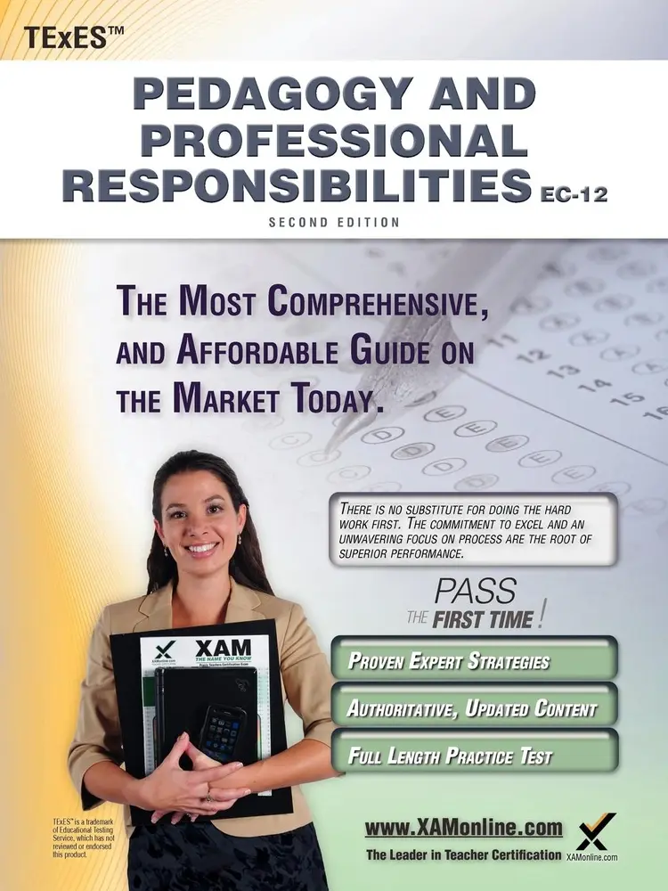 USED-TExES Pedagogy and Professional Responsibilities Ec-12 Teacher Certification Study Guide Teacher Prep by Wynne, Sharon A. (Paperback)