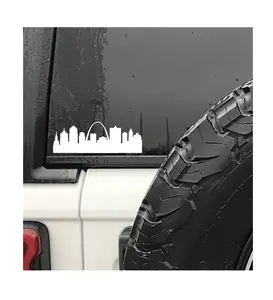 ST. LOUIS SKYLINE VINYL DECAL CAR TRUCK WINDOW LAPTOP STICKER FUNNY JOKE PRANK