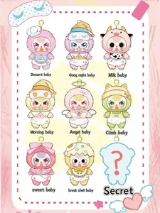 Baby Three Good Baby Plush  Blind Box，Bunny Plush Dolls，Soft Furry Collectibles，