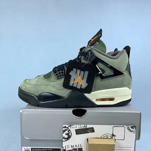 Deep Green 2025 Military Green Suede Fashion Classic Sports shoes Outdoor Running Shoes Comfortable Basketball shoes