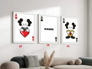 Hypebeast Poster,set of 3,Printable White KAWS,Graffiti Poster,Hypebeast Black Toys,Hypebeast Sneaker, Sneaker Prints