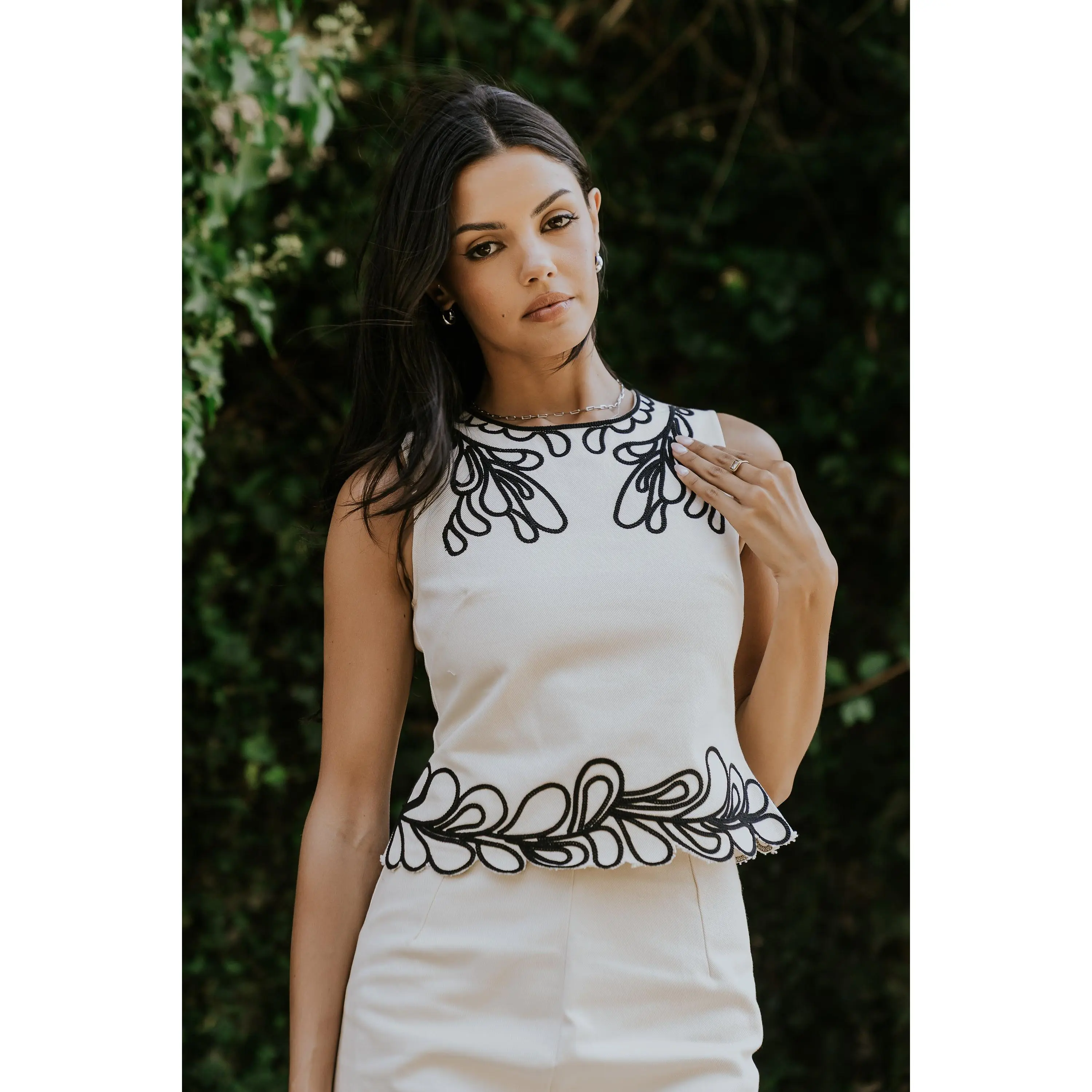 Jovie Embroidered Tank
