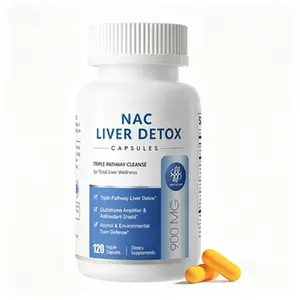 iMATCHME NAC 900mg Capsules, N-Acetyl Cysteine Complex with Milk Thistle, Turmeric, Dandelion & Artichoke, Natural Antioxidant Botanical Blend, 120 Veggie Capsules