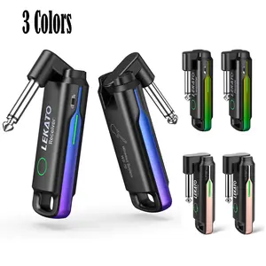 [Hot Deal Alert!] LEKATO WS-70 Wireless Guitar System, UHF Guitar Wireless System, Rechargeable Audio Wireless Guitar Transmitter Receiver, with 70 Channels, Wireless System for Guitar Bass Electric Instruments. Music Lovers Boys Girls Friends Gift