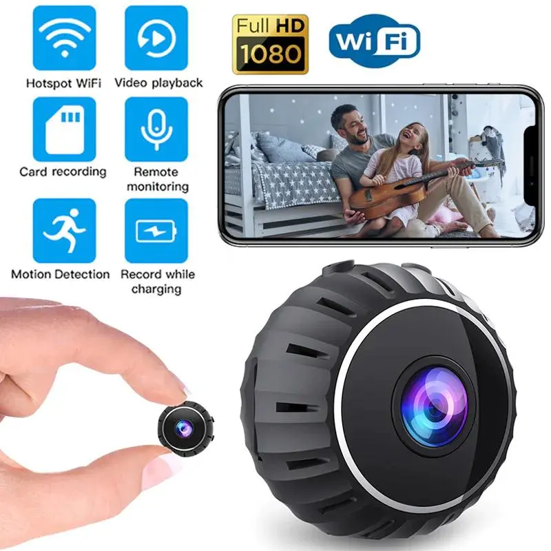 Mini Hidden Spy Nanny Camera Wireless Nanny Cam Wifi Home Security HD 1080P DVR Mini Hidden Spy Nanny Camera Wireless Nanny Cam Wifi Home Security HD 1080P DVR