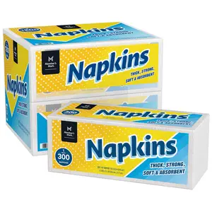 Member's Mark 1-Ply Everyday Napkins, 11.4" x 12.5" (300/pk., 4 pk.)