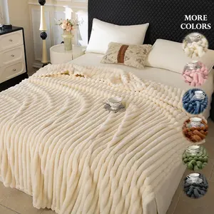 1PC Solid Color Blanket, Ultra Soft & Skin-Friendly, All-Season Lightweight Throw for Bed, Couch, Sofa, Living Room, Office, Dorm, Travel & Camping, Easy to Carry (Multiple Sizes), Soft Cozy Blanket, Fluffy Blanket