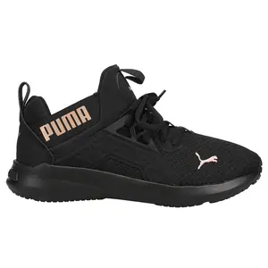 PUMA Womens Softride Enzo Nxt Wide Running Sneakers Shoes - Black PUMA Womens Softride Enzo Nxt Wide Running Sneakers Shoes - Black