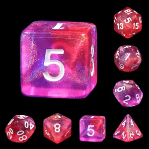Carbon Stars Aurora 7-Dice Set