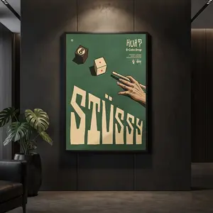 8 Ball Pool Streetwear Dice Art Print billiards, Y2K Wall Art Picture Painting Poster Canvas Print Artworks Bedroom Living Room