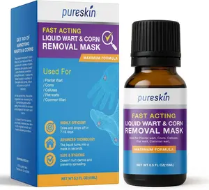 Skin Smoothing Liquid with 17% Salicylic Acid, Liquid for Women Men, Wart Smoothing Liquid Freeze Off for Plantar, Flat, Common, Corn, Callus Acne