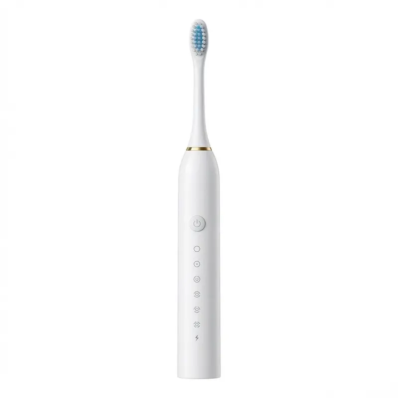 ORGOO Sonic Electric Toothbrush, 6 Gear Modes, Fast Charging, IPX7 Waterproof - White